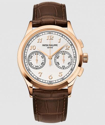 Replica Watch Patek Philippe Complications Chronograph 5170 Rose Gold Silver 5170R-001